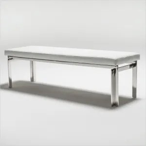 Abby Bench - White