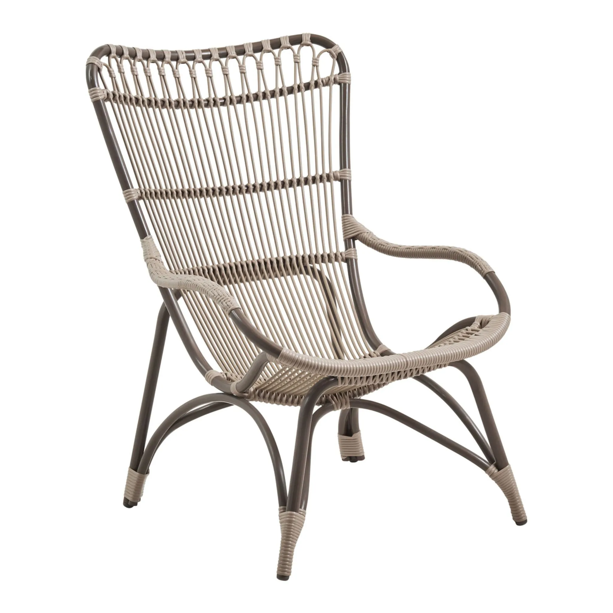 AluRattan™ High Backed Arm Chair