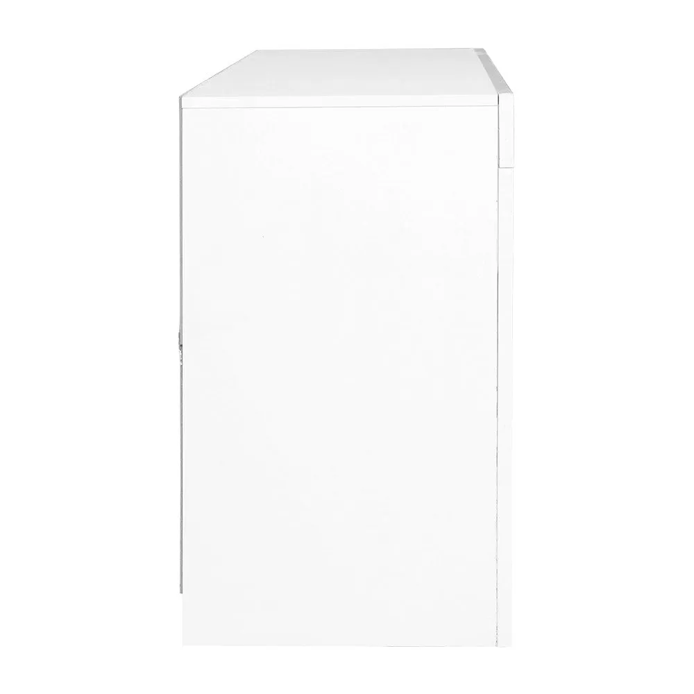 Artiss Entertainment Unit TV Cabinet LED 160cm White Anna
