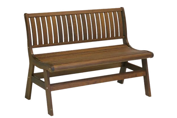 CLASSIC IPE BEECHWORTH 5 PIECE DINING SET - 53" Square Beechworth Table and 4 Amber Benches