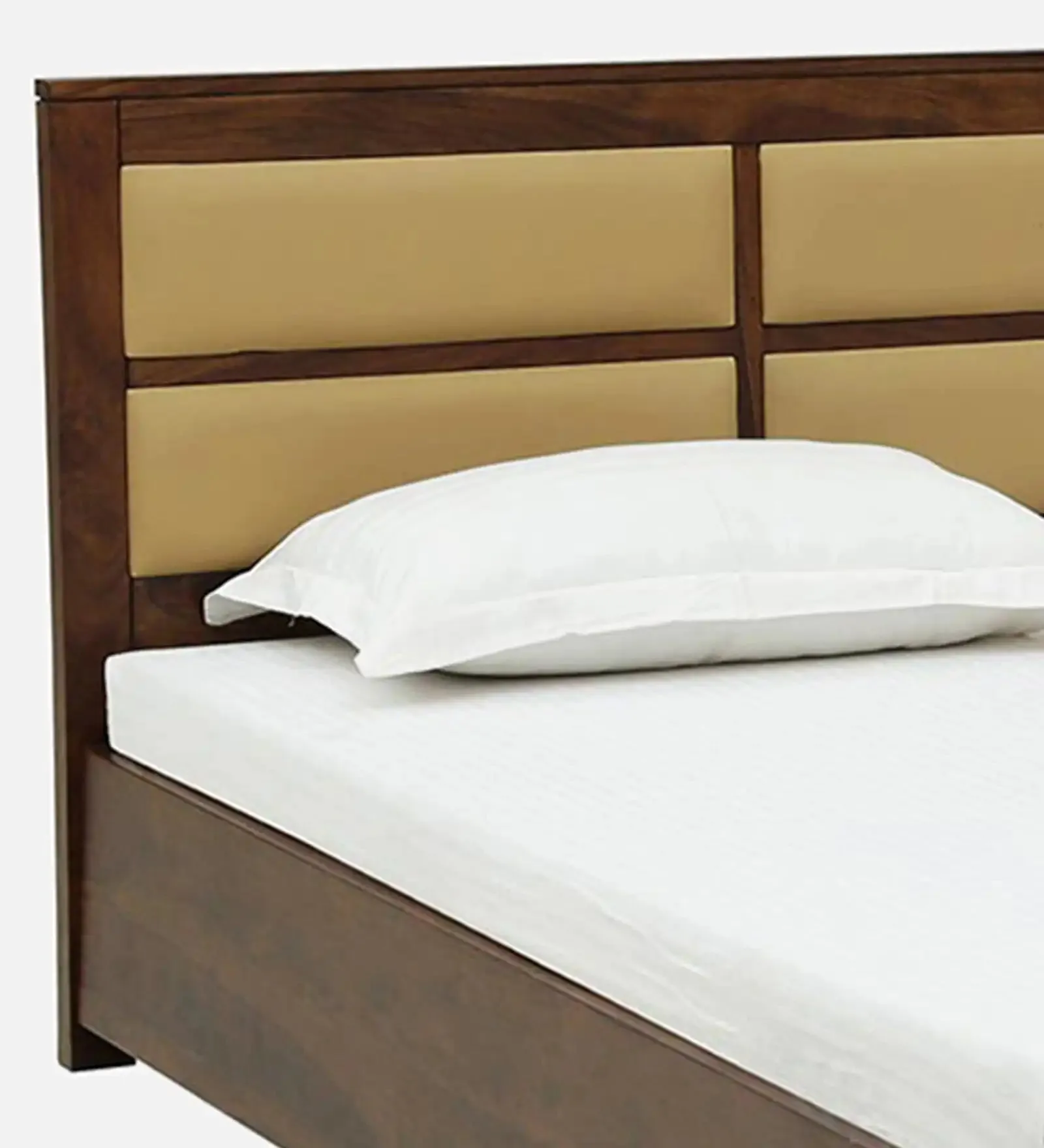 Evelyn Solid Wood Hydraulic Storage Beds