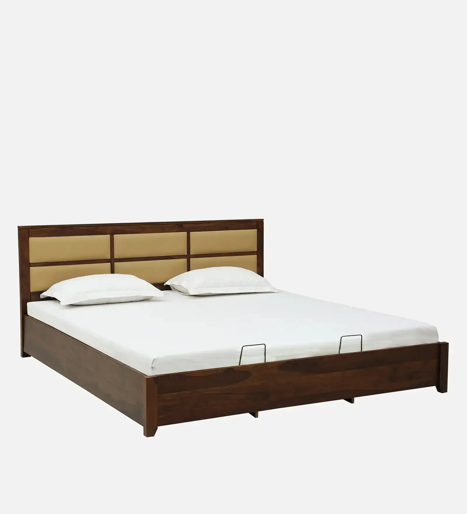 Evelyn Solid Wood Hydraulic Storage Beds