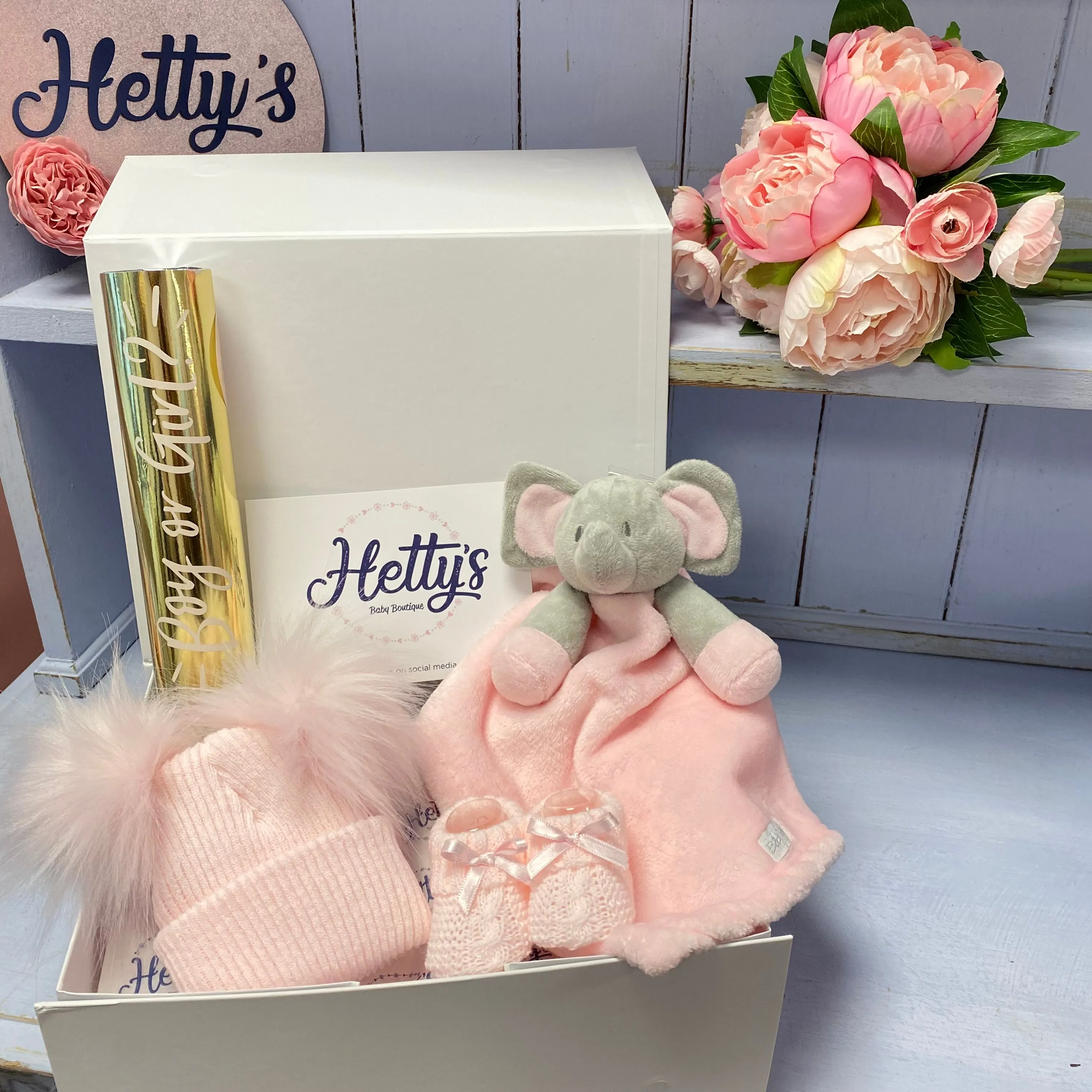 Gender Reveal Confetti Cannon Box Set