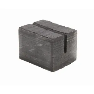 Genware Slate Cube Mini Sign Holder 3 x 2.5cm