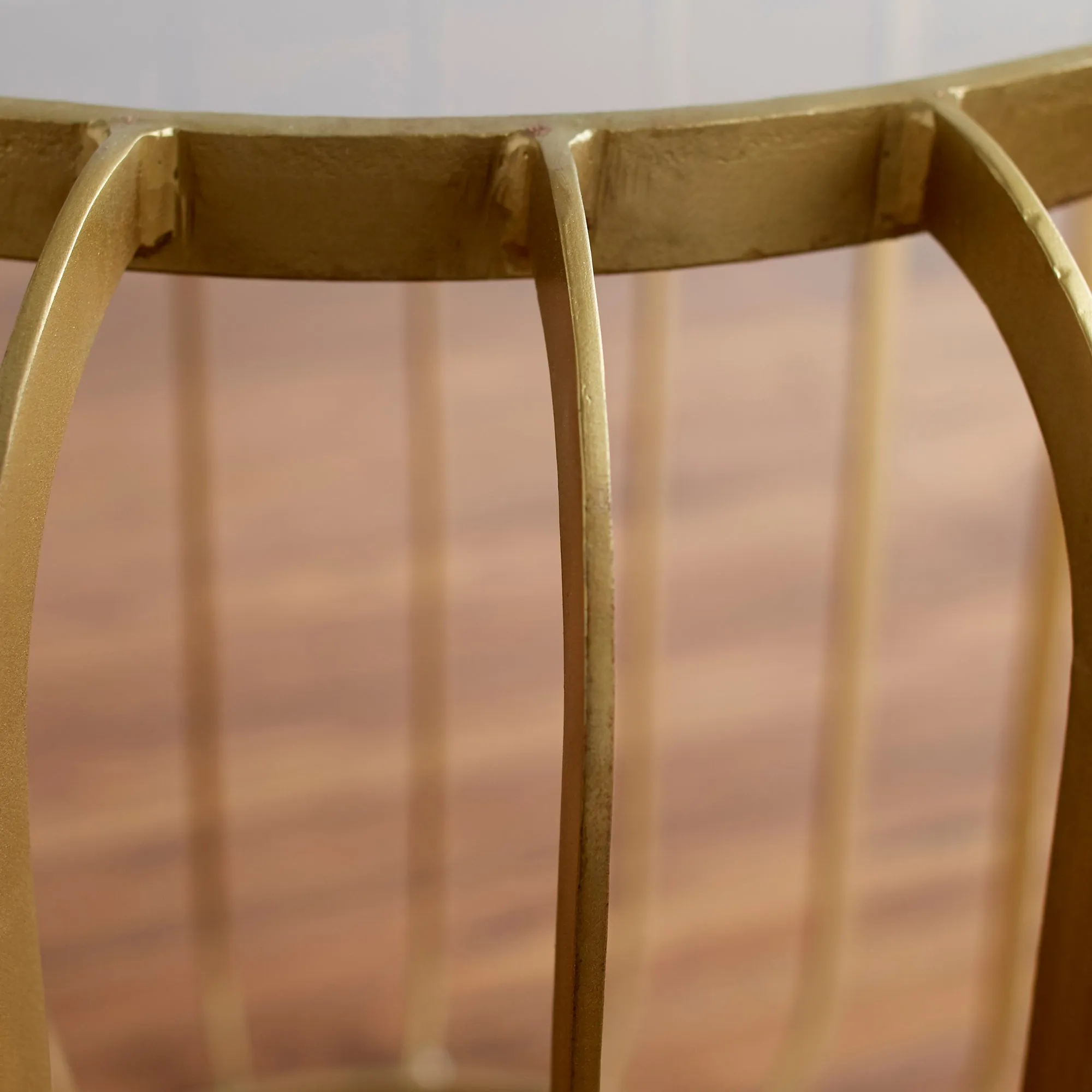Gildrum Table | Gold by Cyan