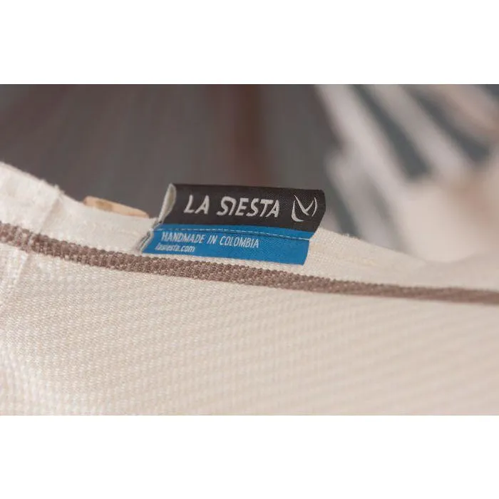 Habana Organic Cotton Lounger Hammock Chair by La Siesta