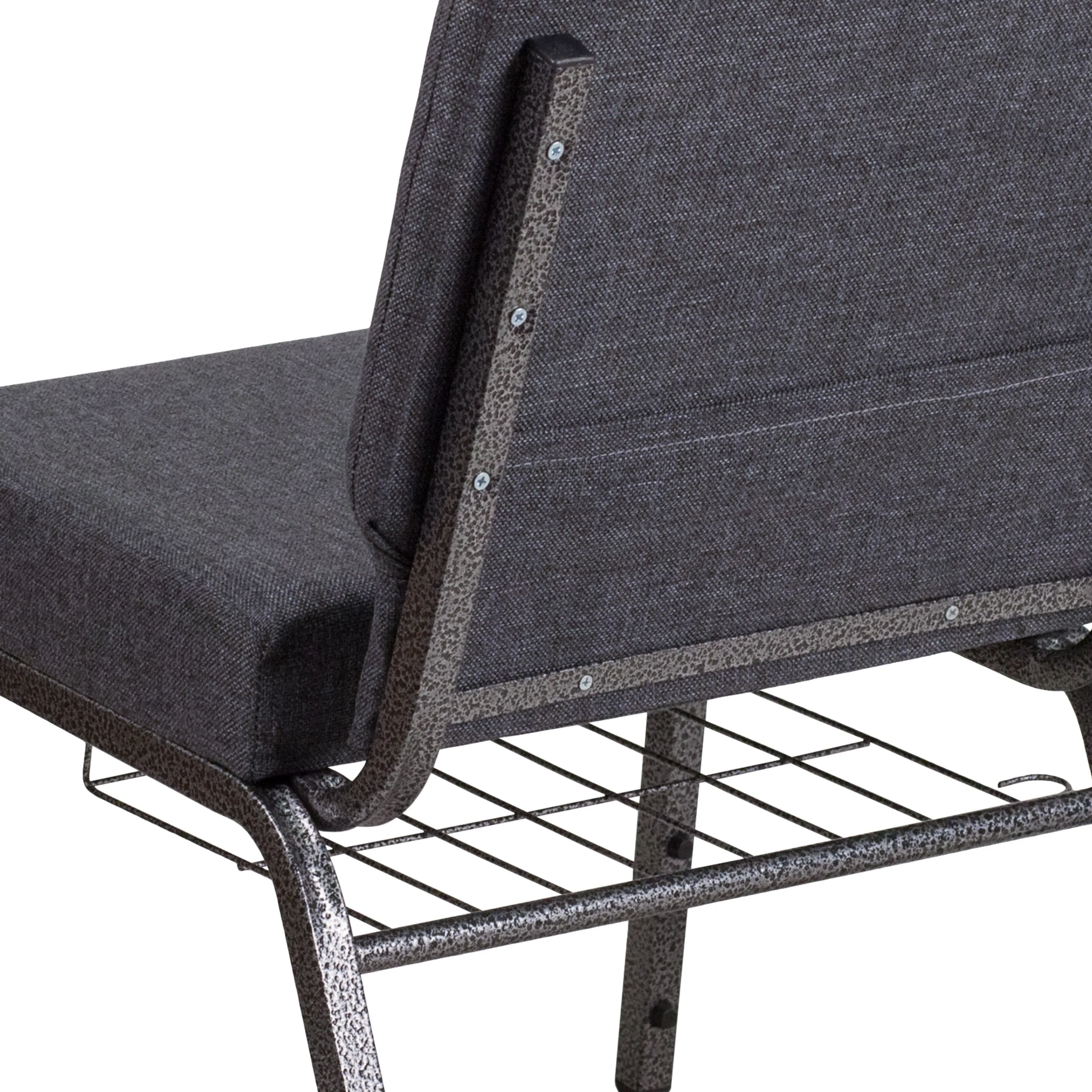 HERCULES Series 21''W Church Chair with Book Rack