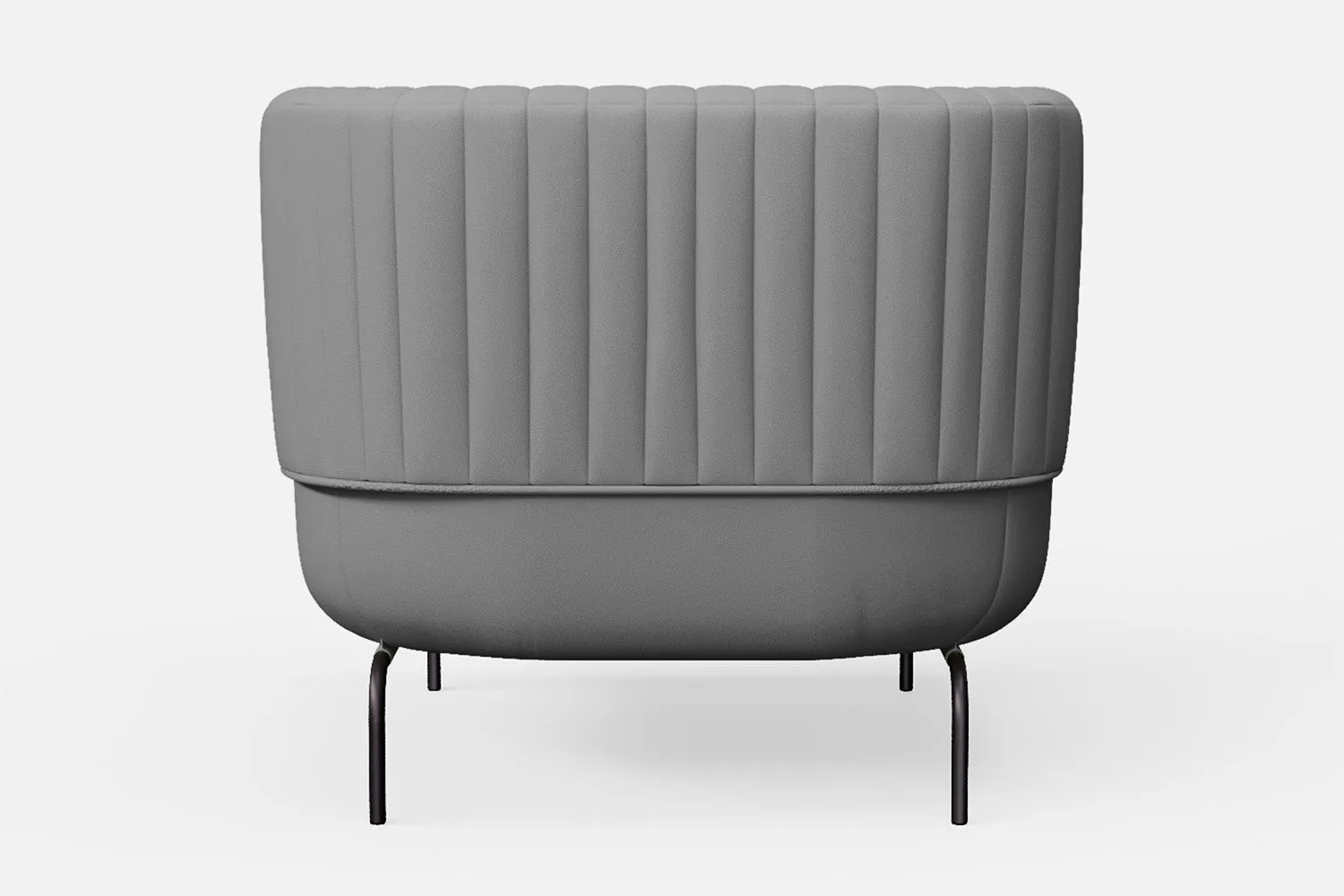 Jackson Armchair Grey Leather