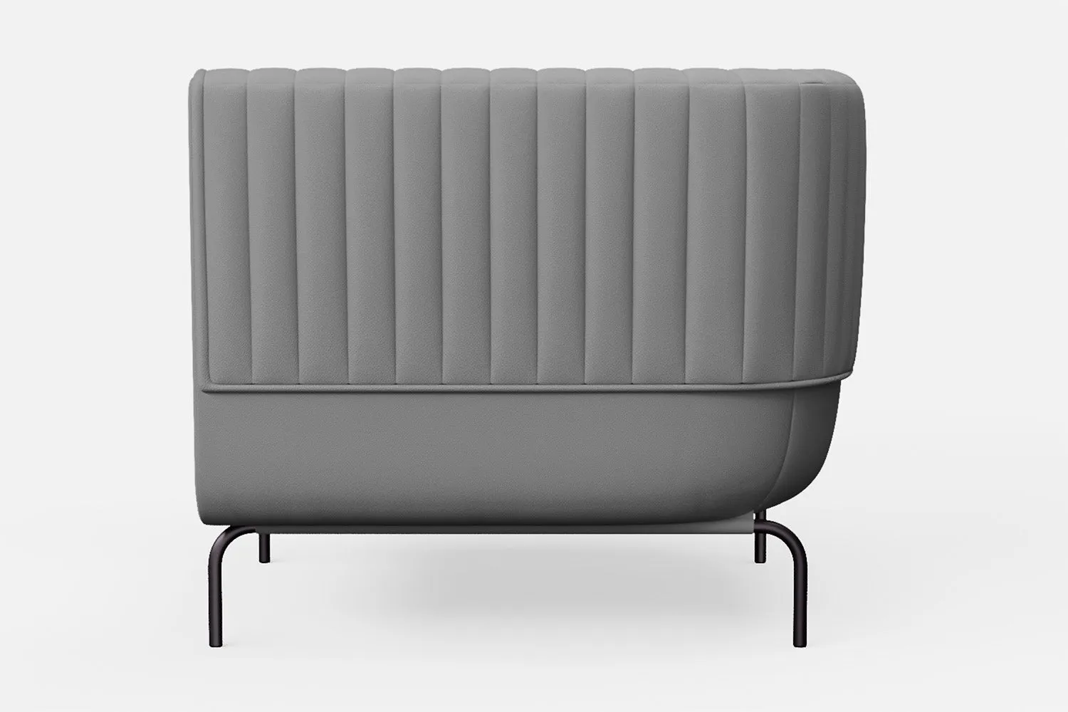 Jackson Armchair Grey Leather