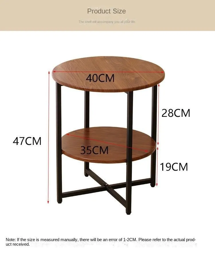 Modern Small Double-Deck Coffee Tables