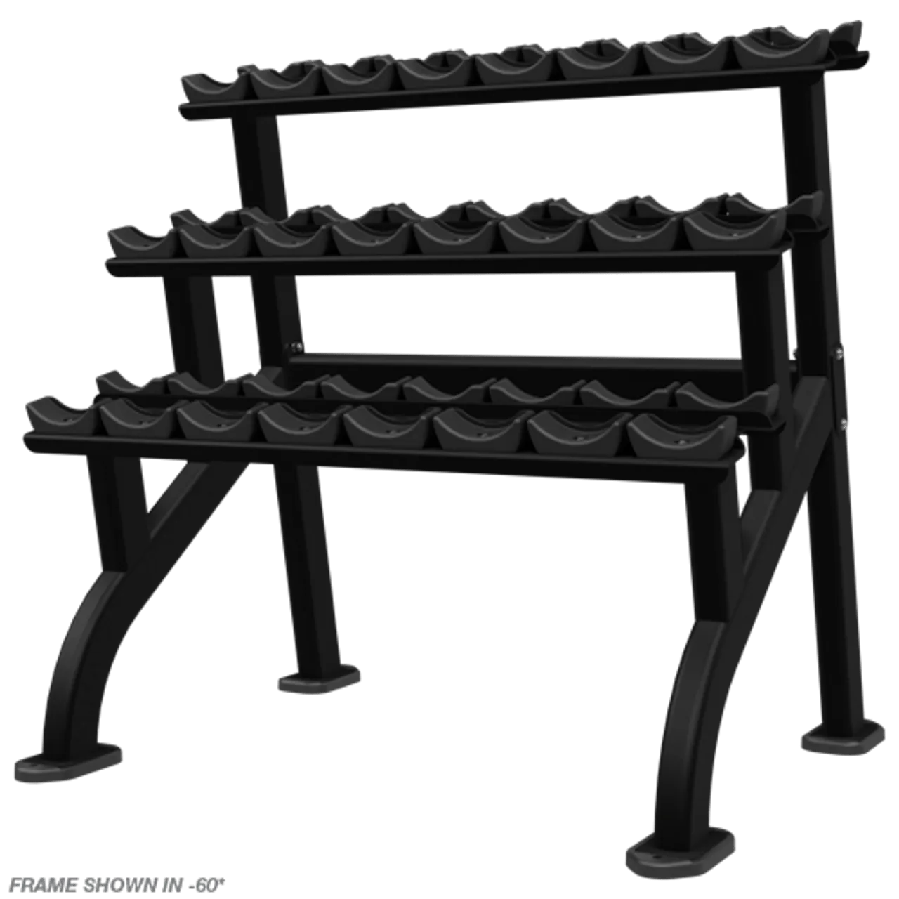 NAUTILUS NP, RACK, BEAUTY BELL, 3 TIER, LEGACY, 60BLK