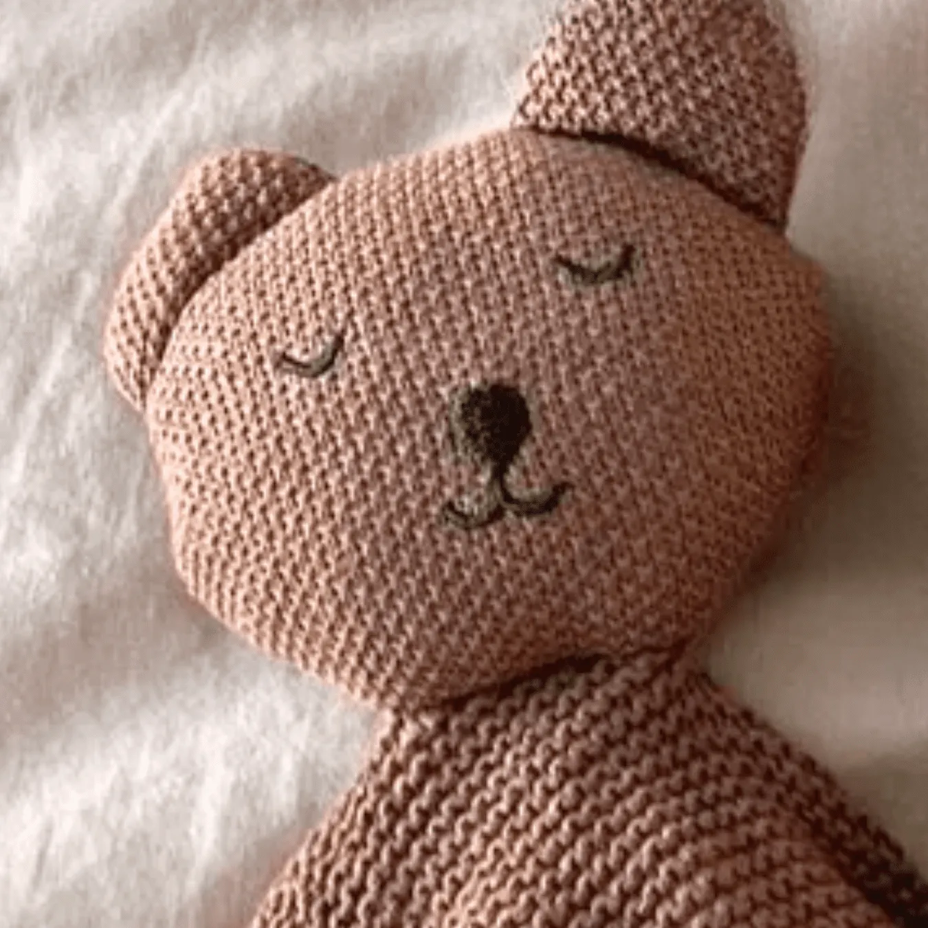 Organic Cotton Brown Bear Comforter