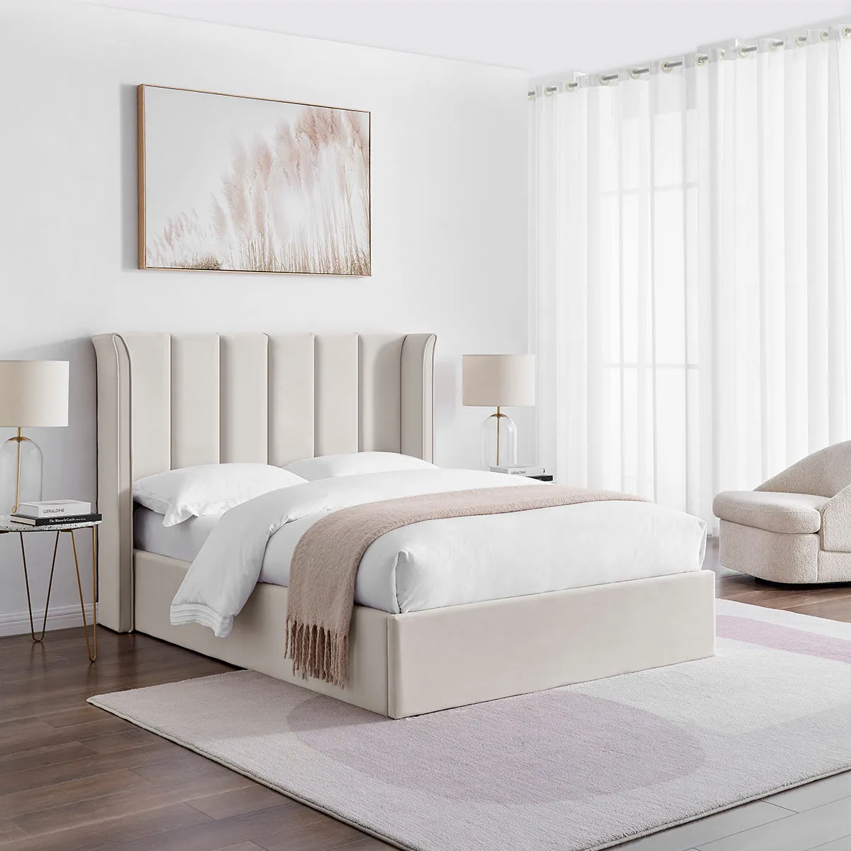 Polaris Natural Storage bed